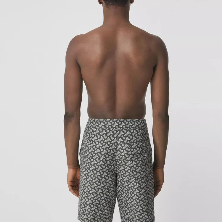 Burberry Casual Shorts Men Gray-2