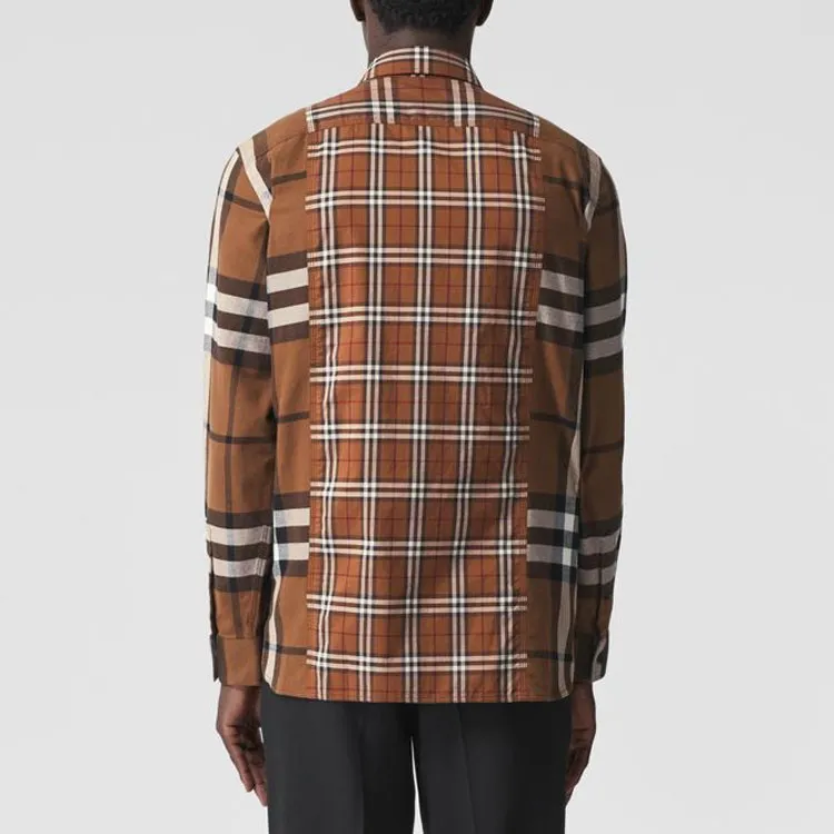 Burberry Shirt Men's Multicolor-2