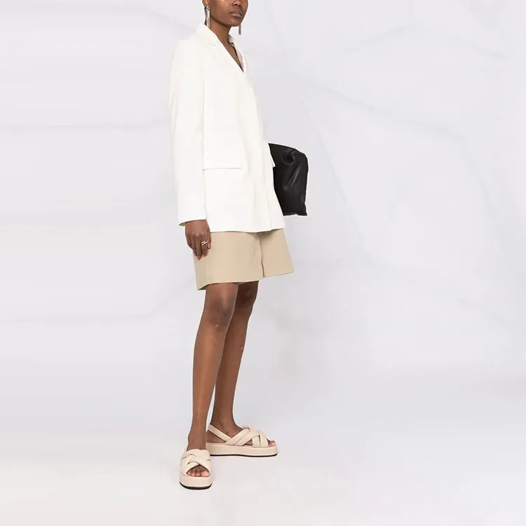 AMBUSH Slit Blazer 'White Asparagus'-3