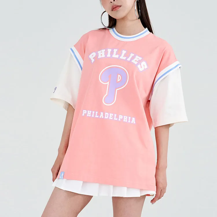 MLB T Shirts Unisex Light Coral-3