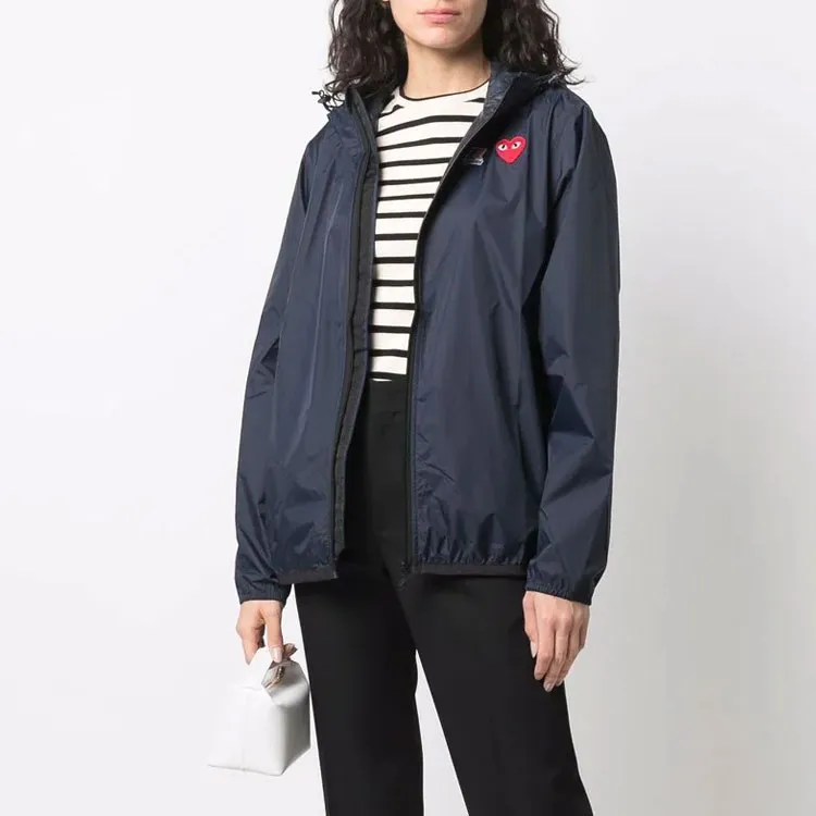 Comme Des Garcons Play X K Way Kids Full Zip Jacket-3