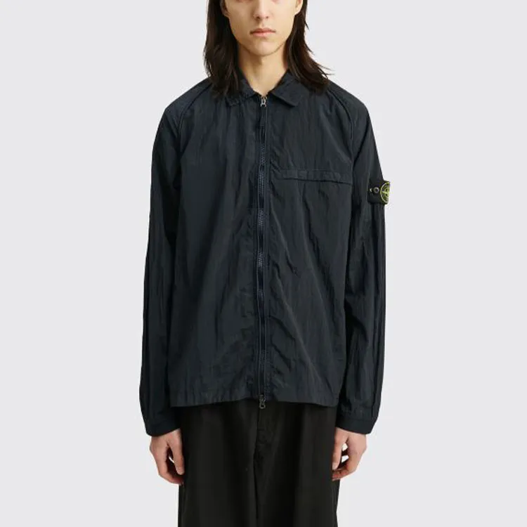 STONE ISLAND Jacket Fall Men's Dark Blue-3