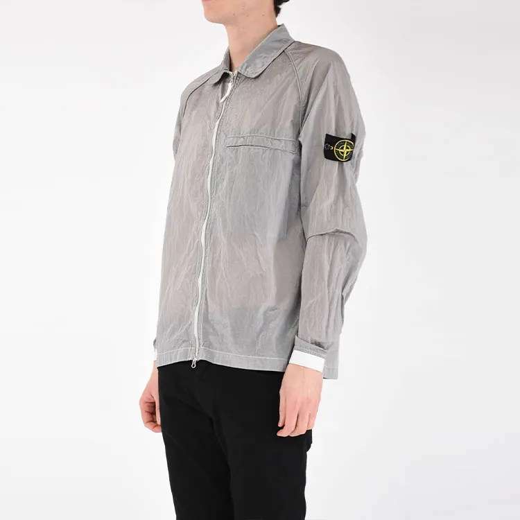 STONE ISLAND SS23 Jacket Men's Ice Gray-4