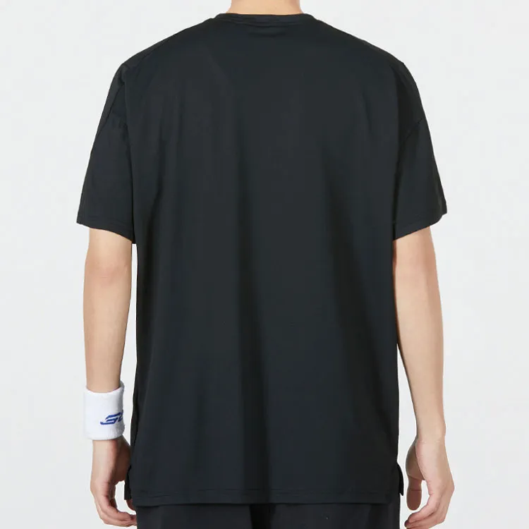 Nike Dri Fit T Shirts Men Black-2