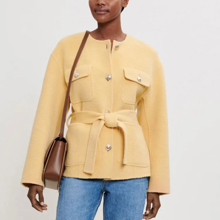 Maje Jackets Women's Yellow-1