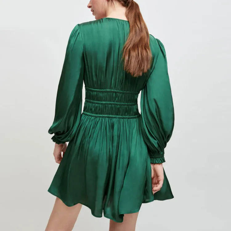 Maje Empire-line Satin Minidress-2