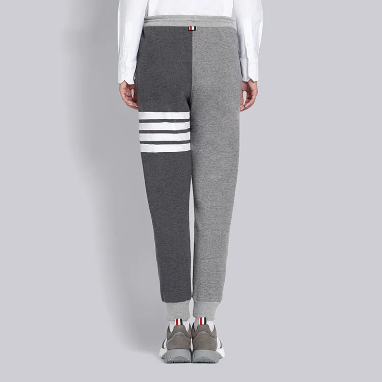 THOM BROWNE Fun mix Classic Loopback 4 Bar Track Pants-2