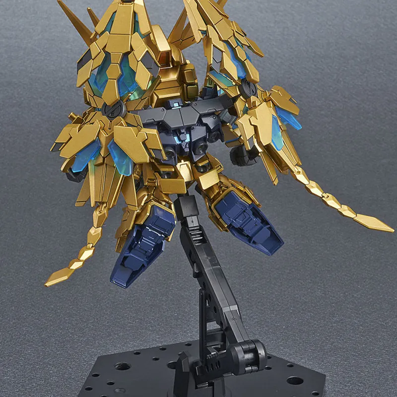 BANDAI BB Warrior SDCS Mobile Suit Gundam Unicorn Size 03 Phenex NT Version Model Kits 8cm-2