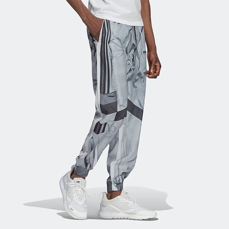 Adidas Originals Blue Version Collection Knitted Sweatpants Men's Gray-2