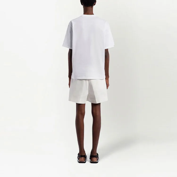 PRADA Logo Printed Short Sleeved T Shirt-2