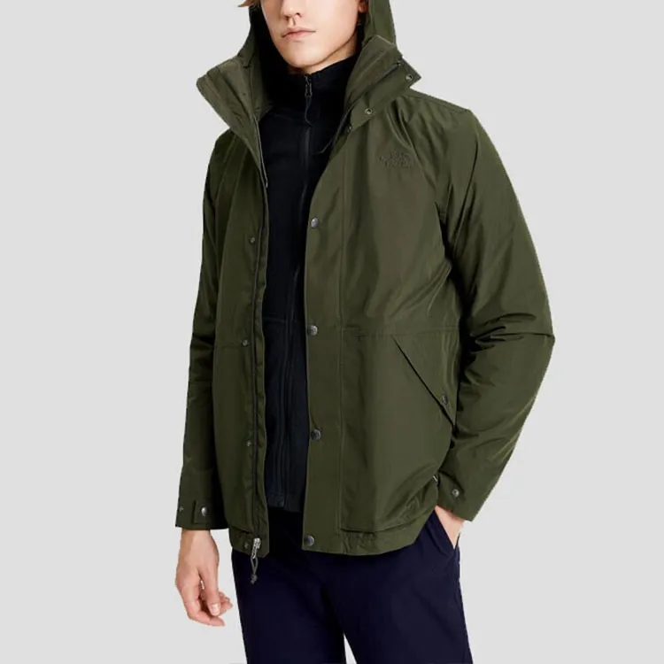 THE NORTH FACE Windbreaker Jackets Men Green-4