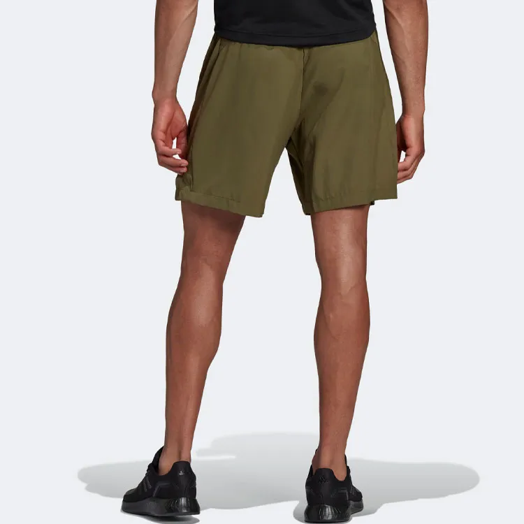 Adidas Casual Shorts Men Dark Olive Green-1