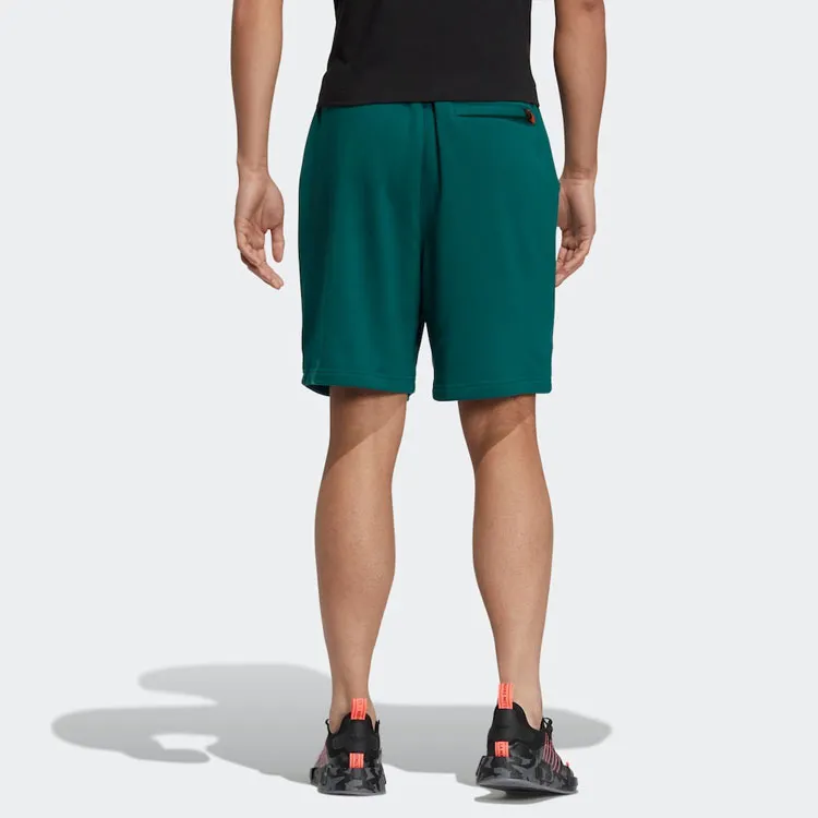 Adidas Originals Micro Mark Casual Shorts Men's Forest Green-3