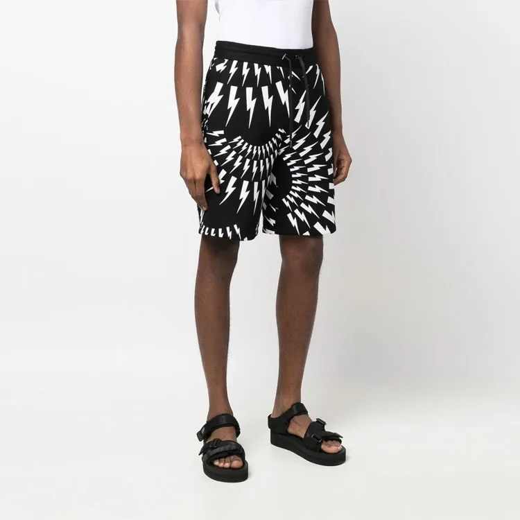 Neil Barrett Casual Shorts Men Black-3