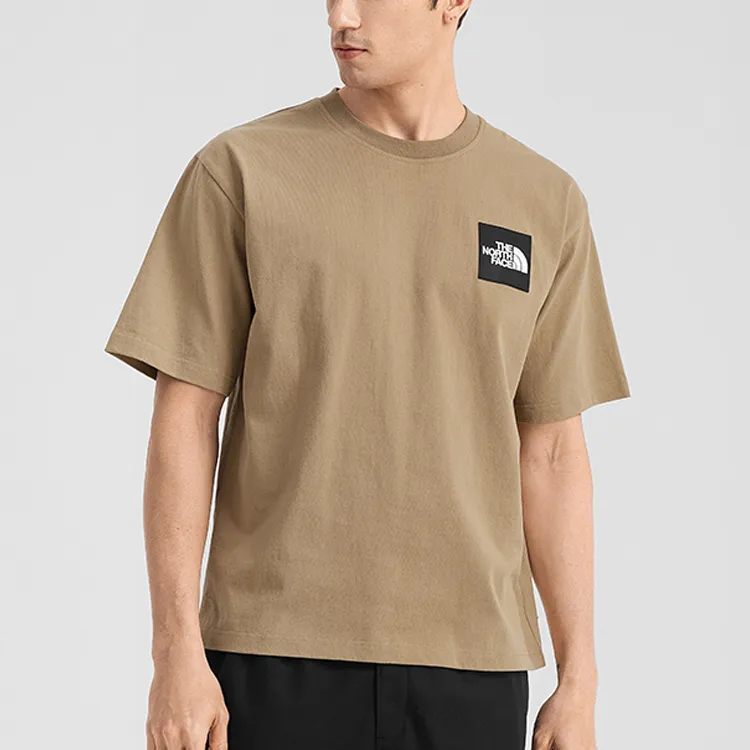 THE NORTH FACE T Shirt Men's Khaki-5
