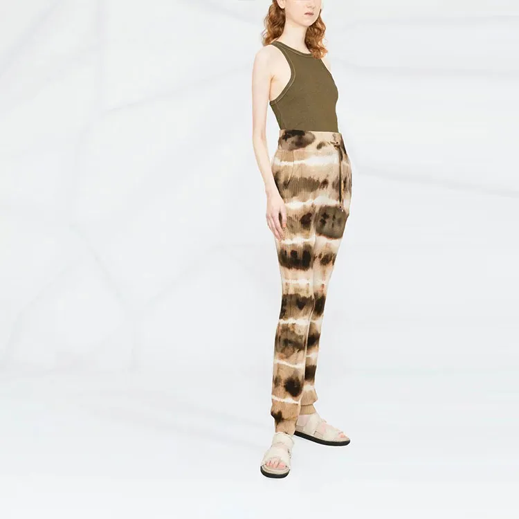 AMIRI Tie dye Rib knit Track Pants-3