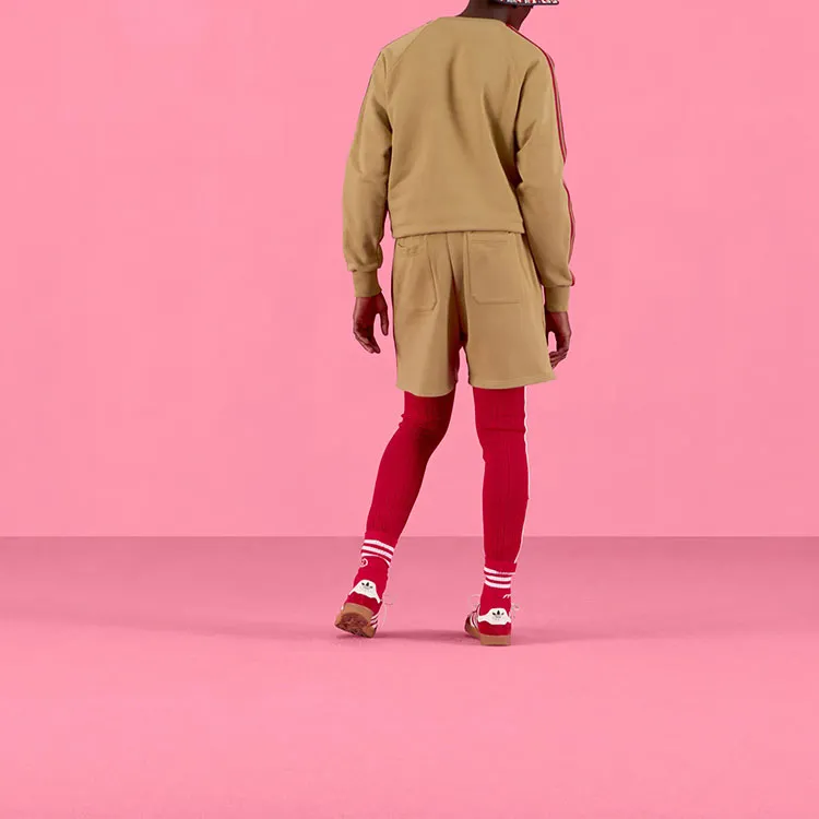 GUCCI X Adidas Cotton Jersey Shorts-2