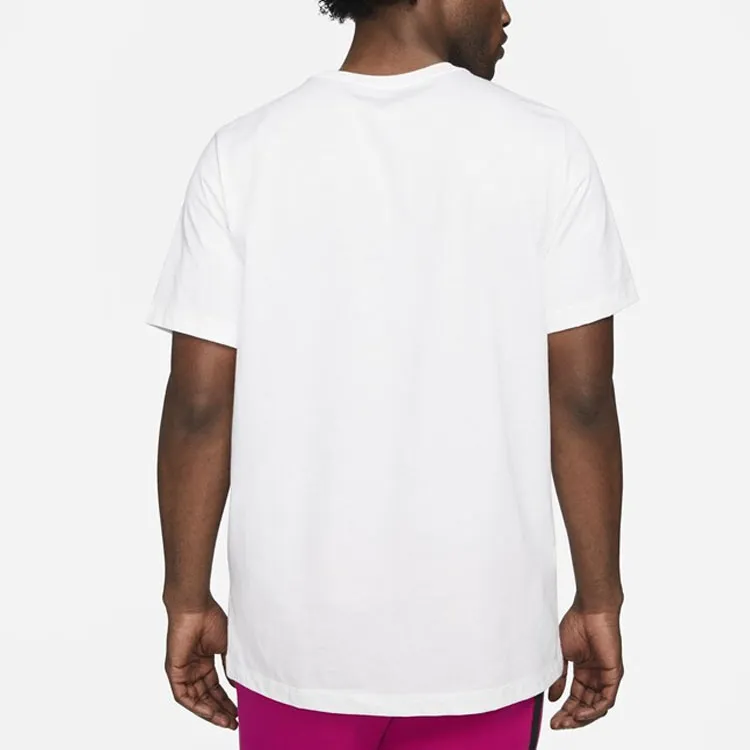 Nike T Shirts Men White-4