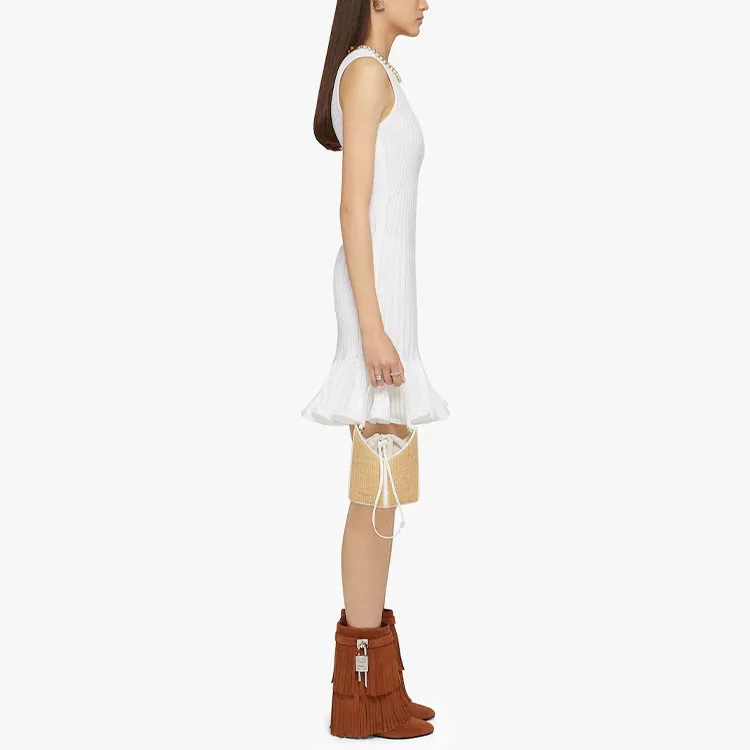 GIVENCHY SS22 Sleeveless Dress Women's White-3