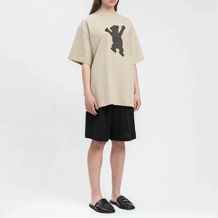 WE11DONE Teddy Bear-print T-shirt-4