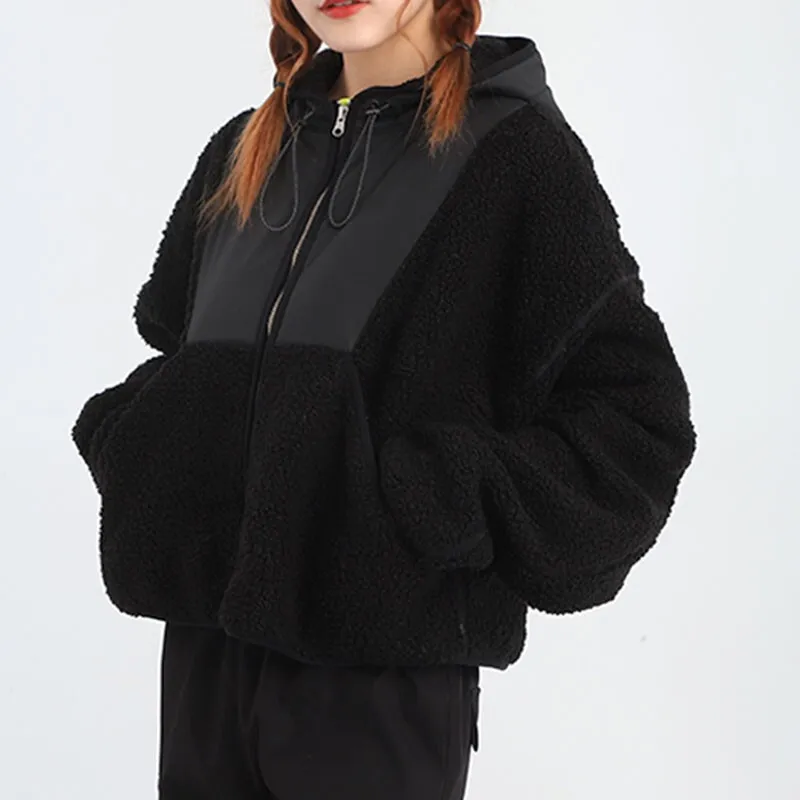 Converse Velvet Jackets Women's Black-4