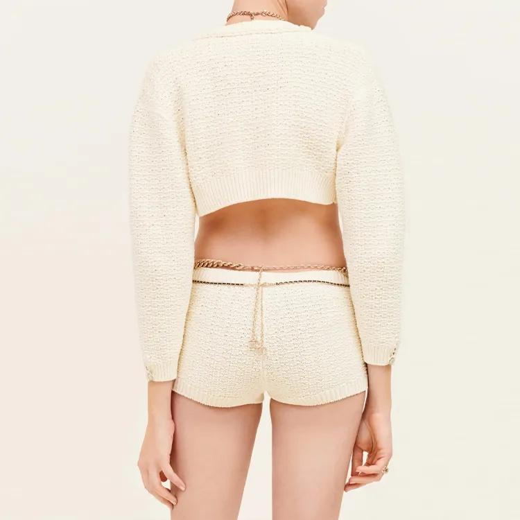 CHANEL SS22 Knitwear Women's Ivory-2