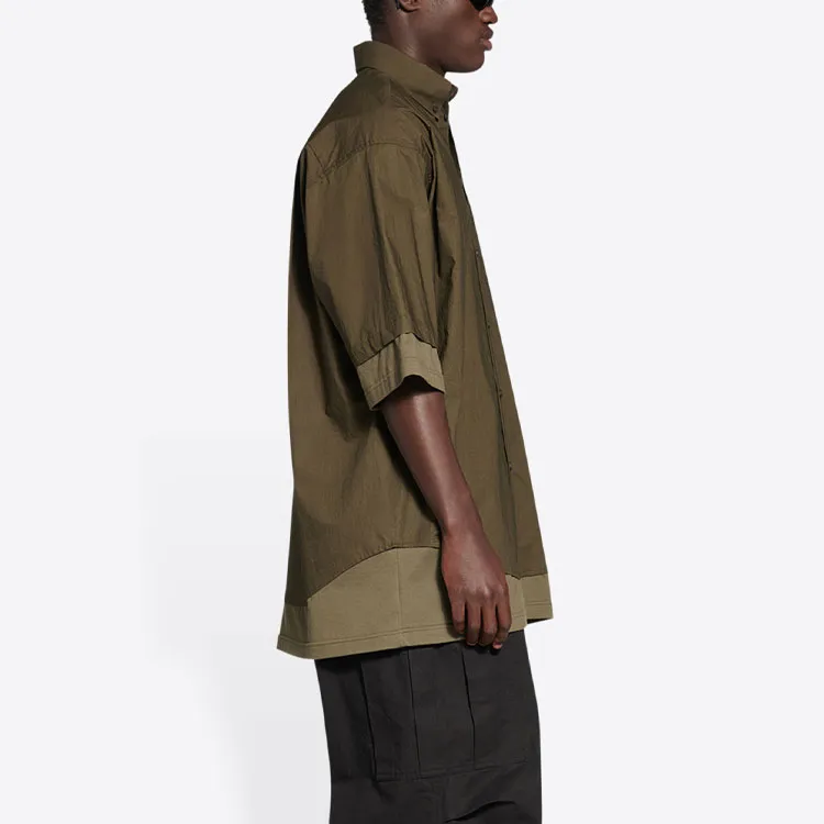 Balenciaga Bb Icon Layered Short sleeve Large Fit Shirt-4