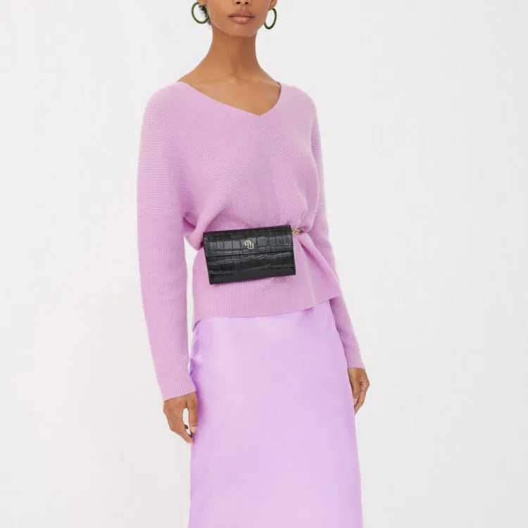 Maje SS22 Knitwear Women's Light Purple-2