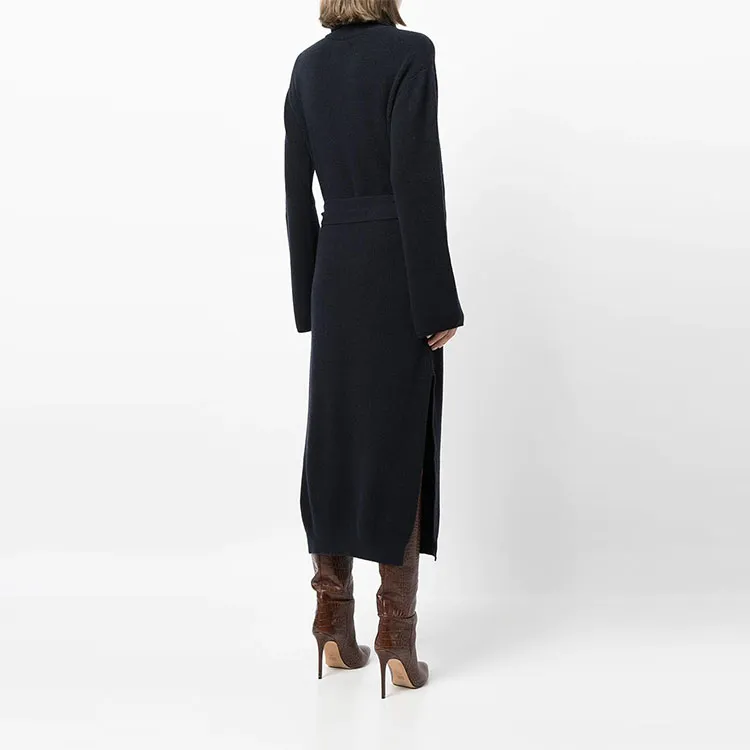 NANUSHKA Canaan Belted Knitted Dress-2