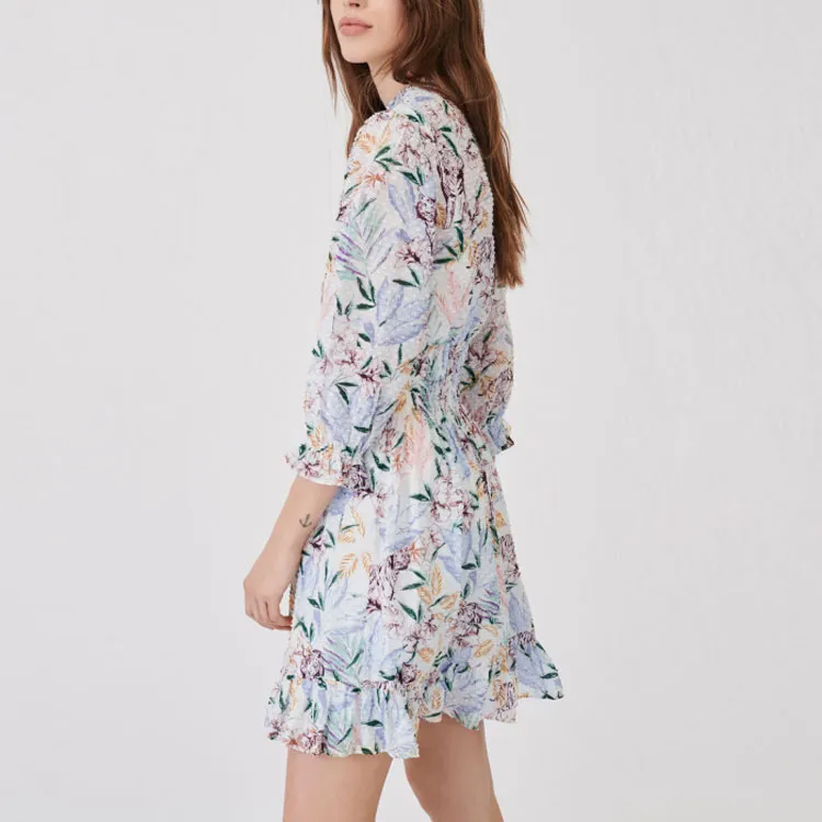 Maje Long-Sleeved Dresses Women's Light Blue-2