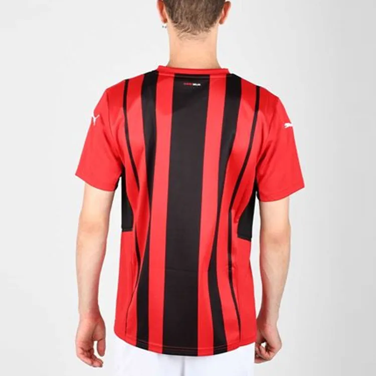 PUMA Soccer Jersey AC Beige Blue Unisex Red-3