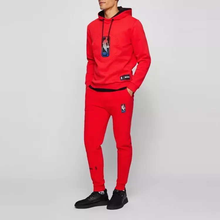 HUGO BOSS x NBA HUGO BOSS X NBA Sweatshirt Men's Red-3