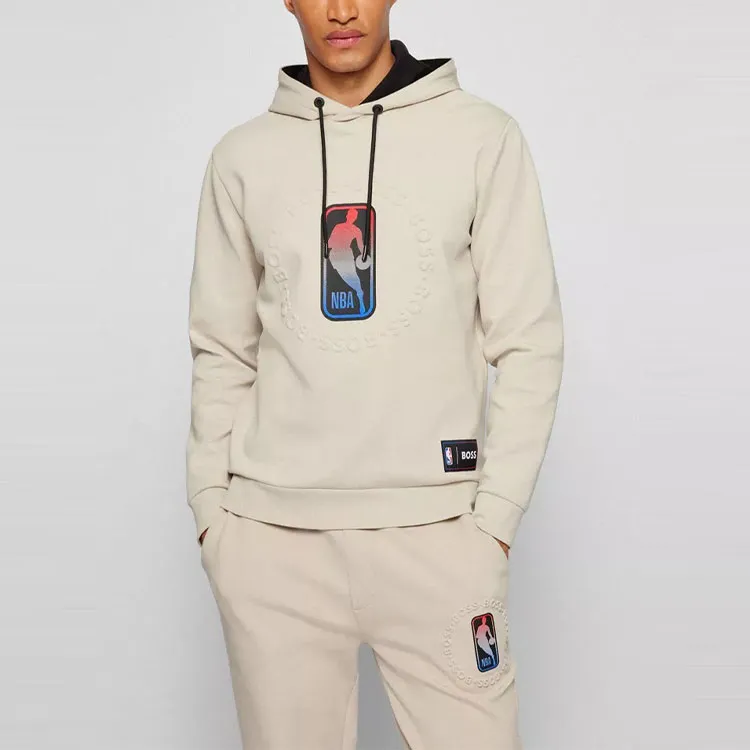 Nba X HUGO BOSS HUGO BOSS X NBA Sweatshirts Men Light Beige-3