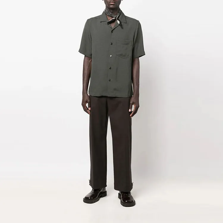 NANUSHKA Shirts Men Green-1