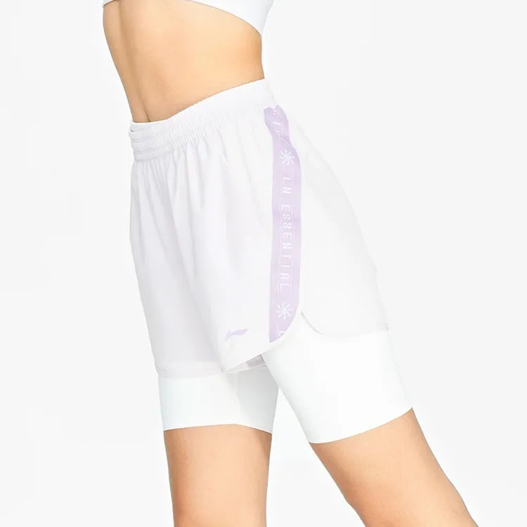 LINING Fitness Series Casual Shorts Women's Dusty Purple-3