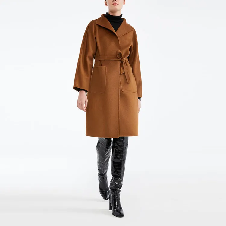 MaxMara Velvet Jackets Women's Brown-1