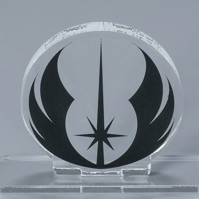 BANDAI Star Wars Characters Acrylic LOGO Display Board EX American Style Model Accessories-2