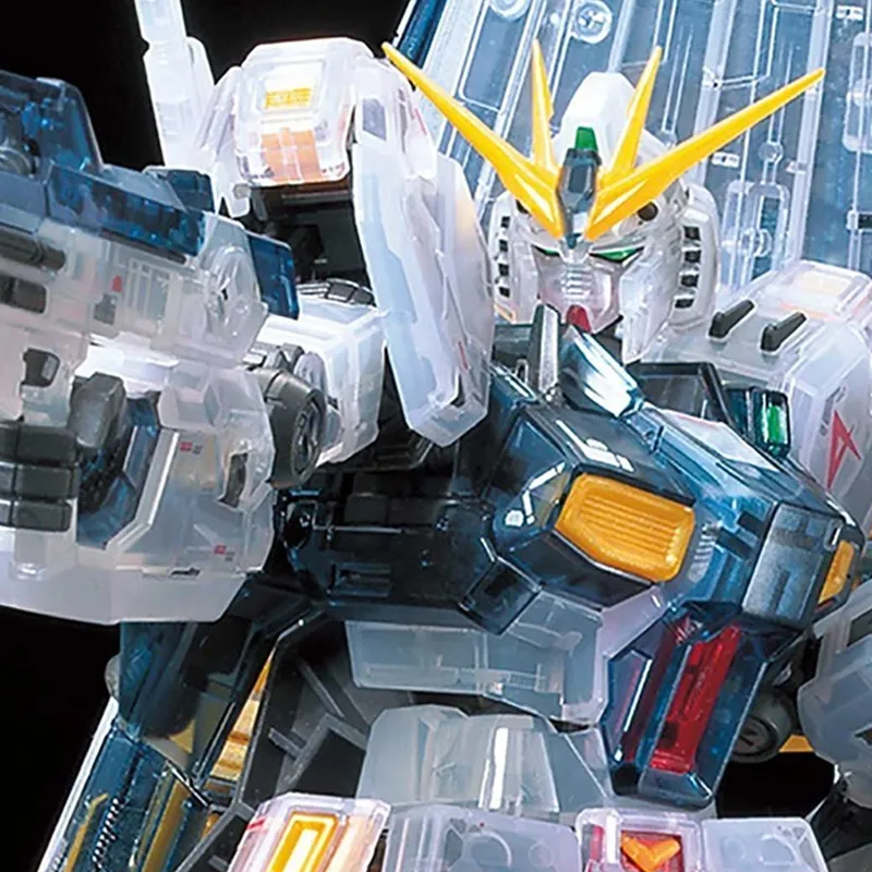BANDAI RG Ν Gundam RX 93 1/144 Mobile Suit Gundam Multicolor Transparent Model Kits-3