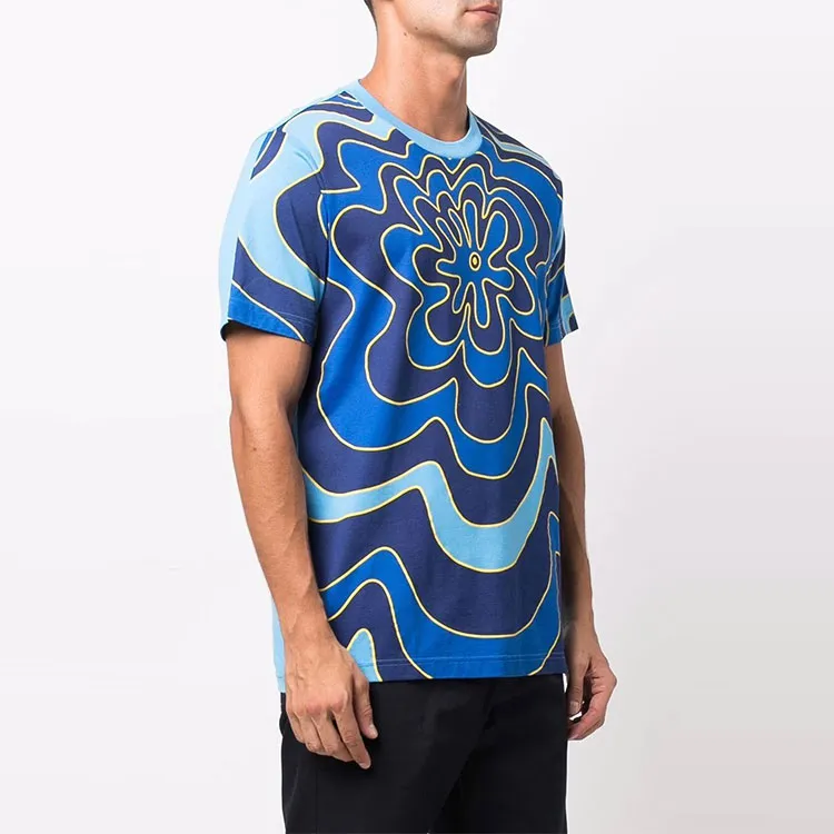 MARNI T-Shirts Men Blue-2