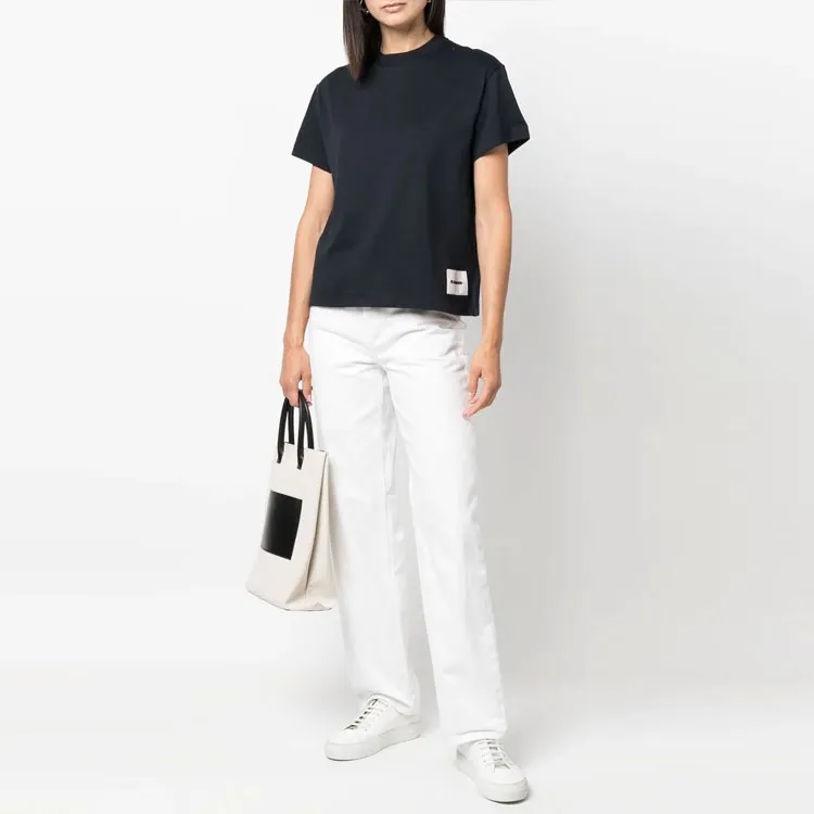 JIL SANDER Pack Of 3 Logo Patch T shirt-2