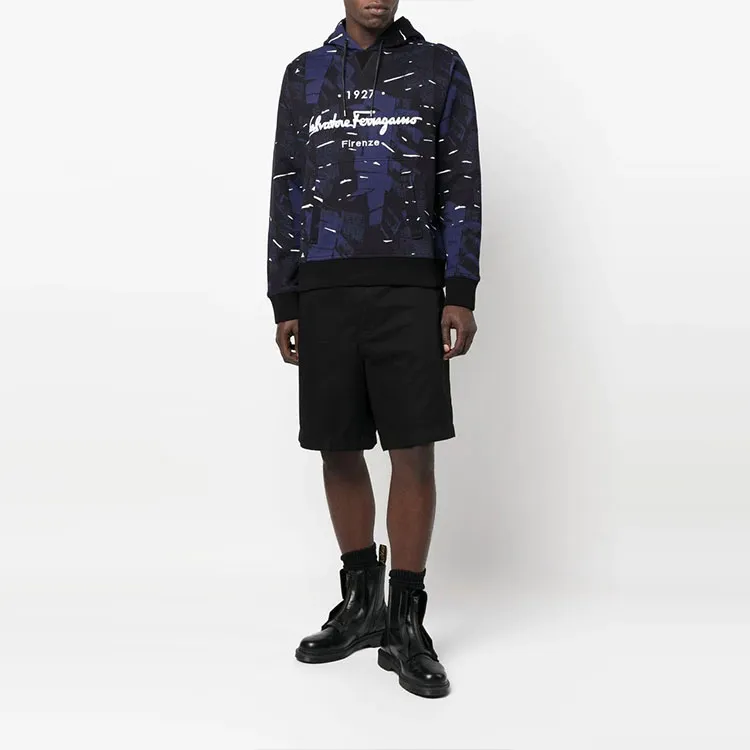 Ferragamo Sweatshirts Men Black-1