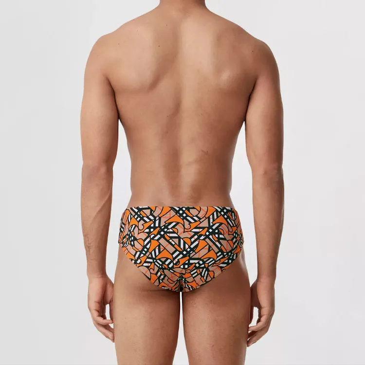 Burberry Monogram Print Swim Briefs-2