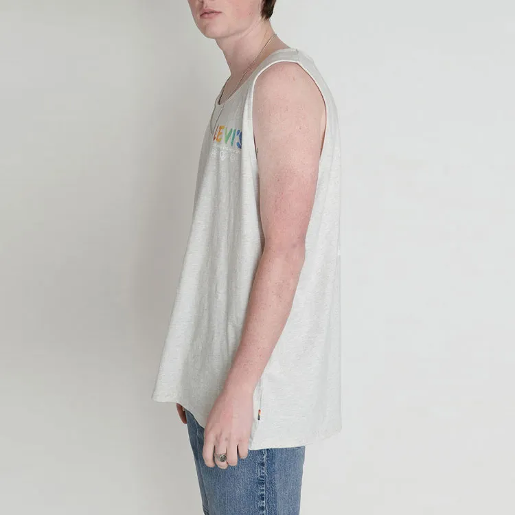 Levis Tank Tops Men Light Gray-3