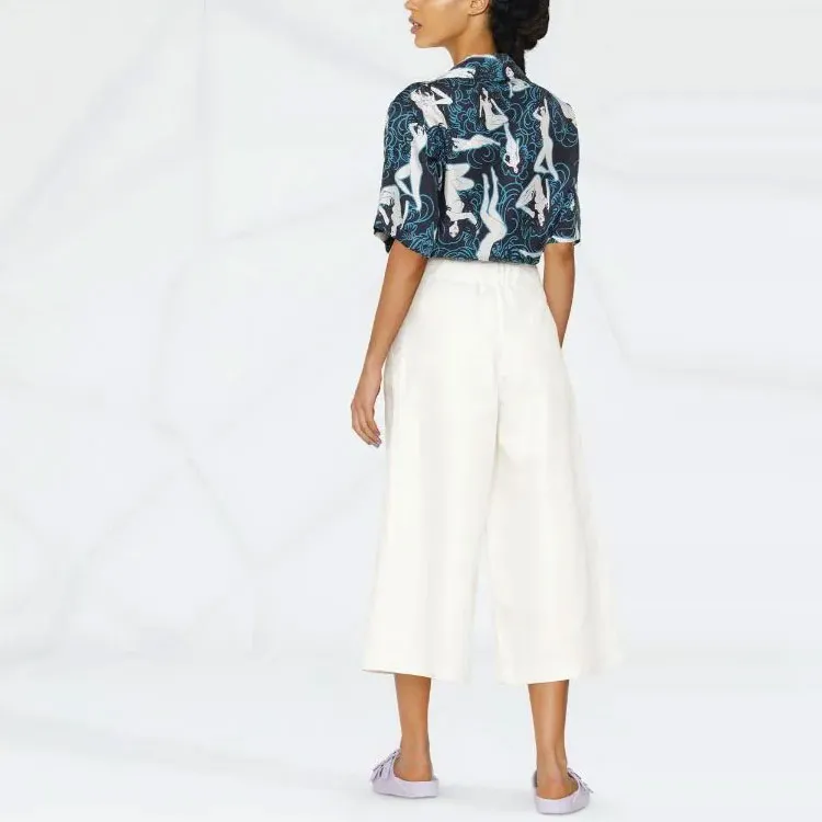 Moncler Belted Cropped Trousers-2