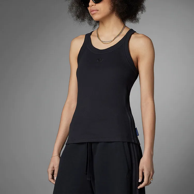 Adidas Originals Sleeveless Sports Shirts Women's Black-4
