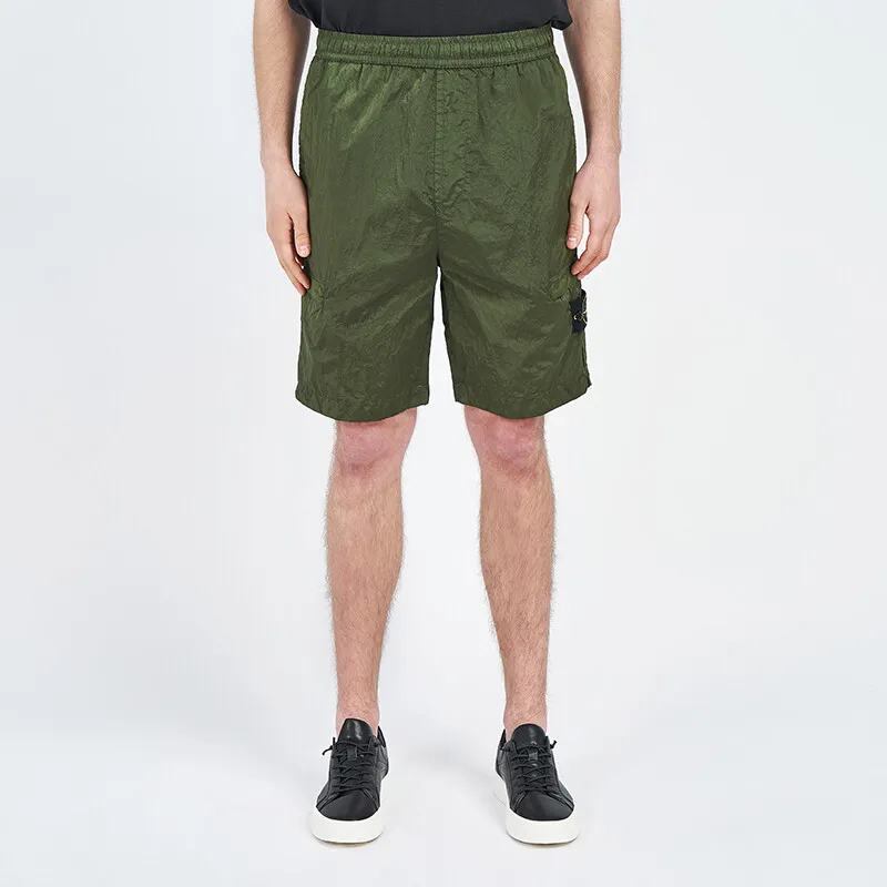 STONE ISLAND SS22 Casual Shorts Men's Green-3