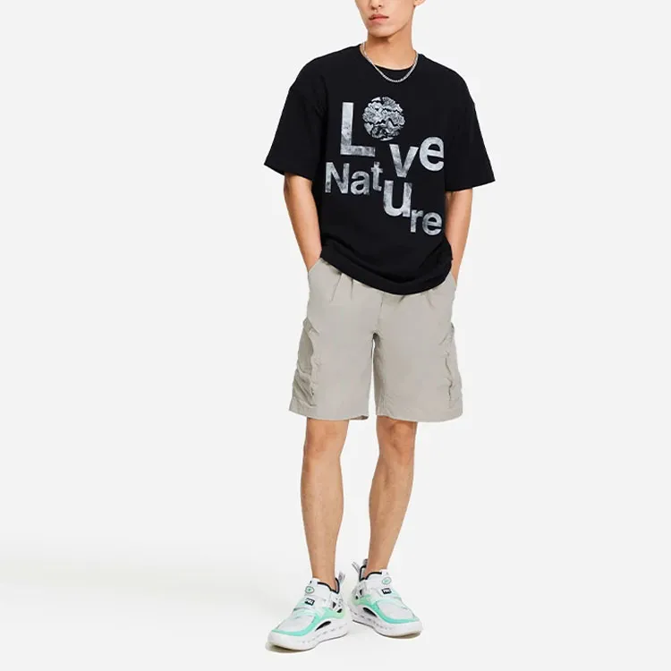 LiNing China Li Ning Casual Shorts Men Gray-2