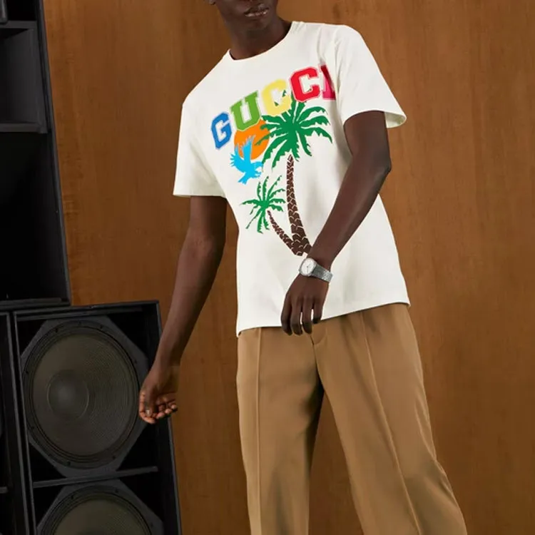 GUCCI Palms T Shirt-4