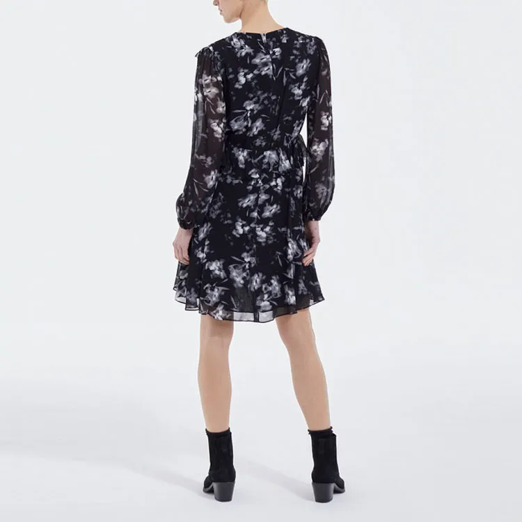 THE KOOPLES Long-Sleeved Dresses Women's Black-2