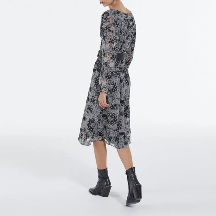 THE KOOPLES Long-Sleeved Dresses Women's Black-2